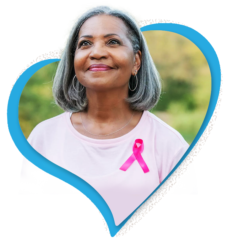 Older woman smiling